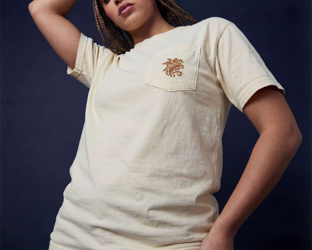 C&K Beige Pocket T-shirt